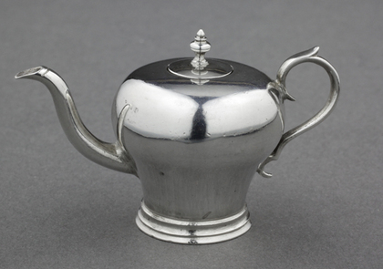 18th Century Dutch Miniature Silver Teapot - Johannes van Geffen